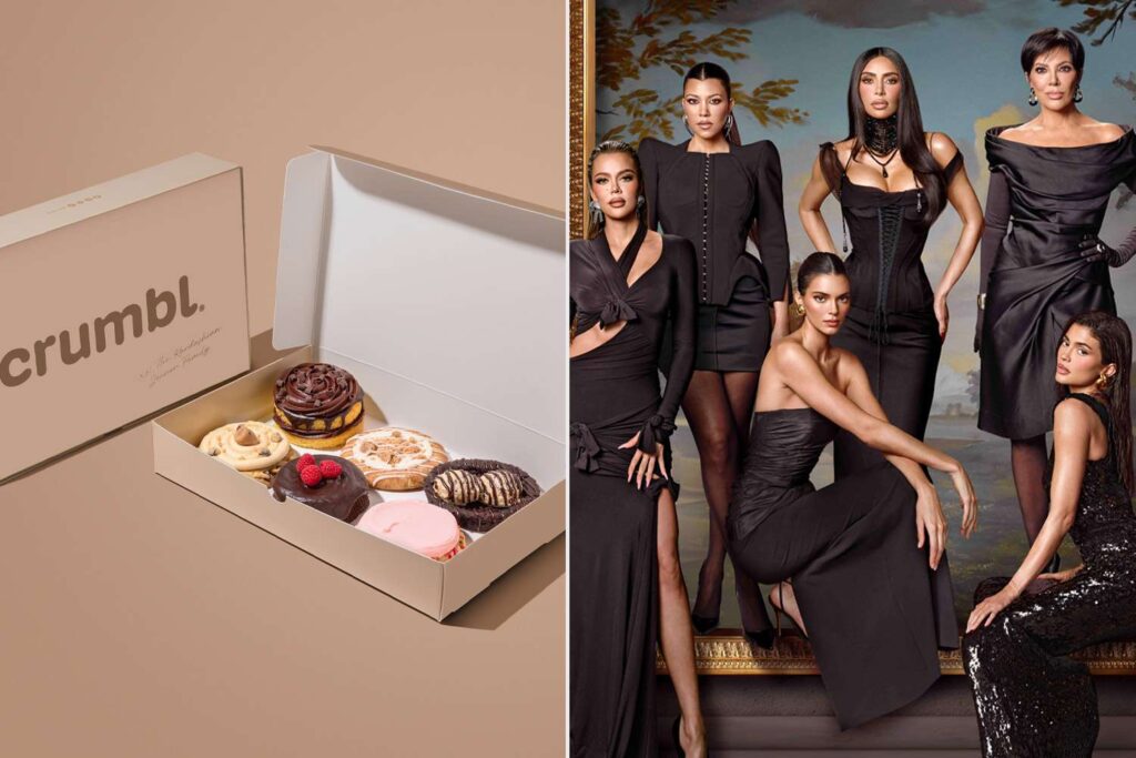 Crumbl Cookies y las Kardashian-Jenner