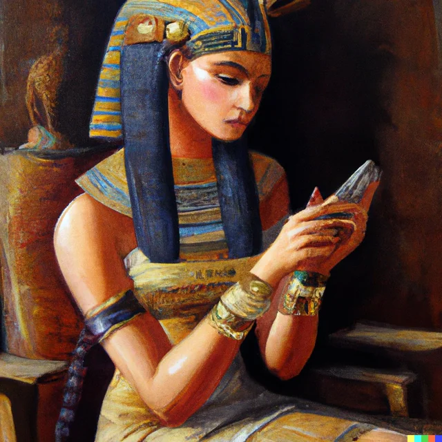 Cleopatra vivió más cerca de la creación del iPhone