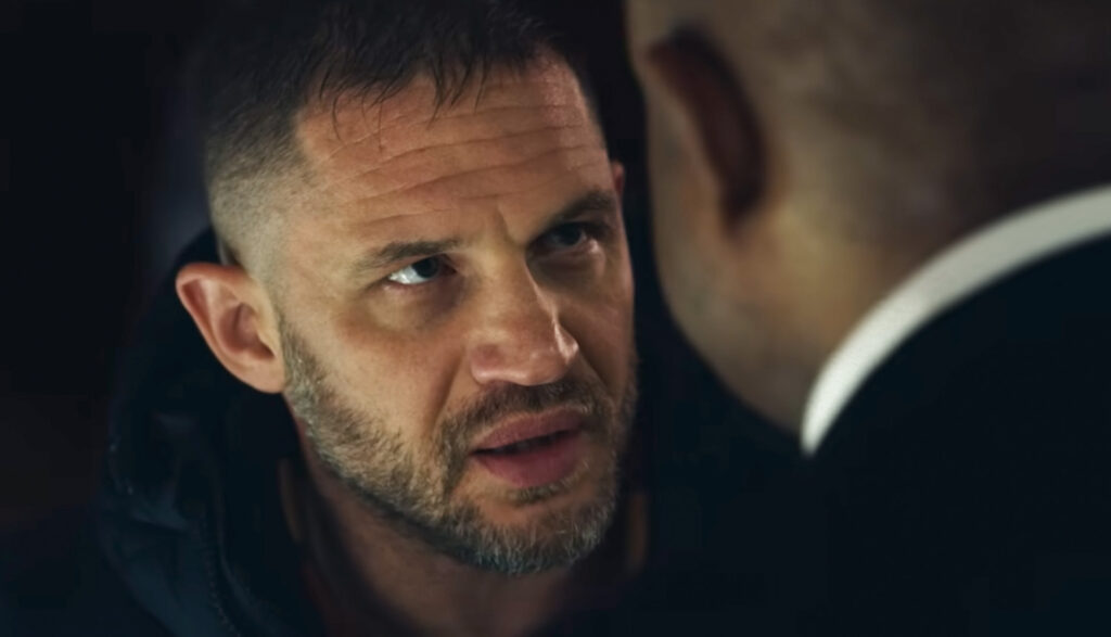 tom hardy actuando en Havoc